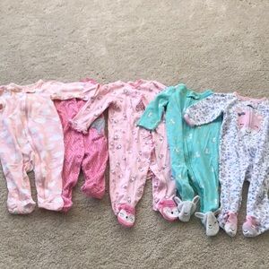 Carters fullzip footie Pajamas